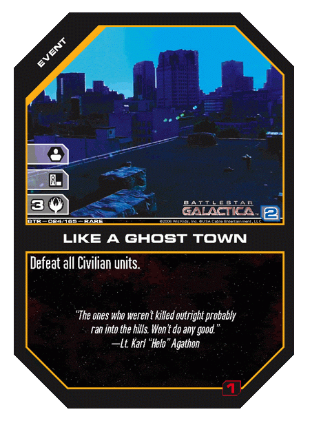 Like a Ghost Town (Foil)